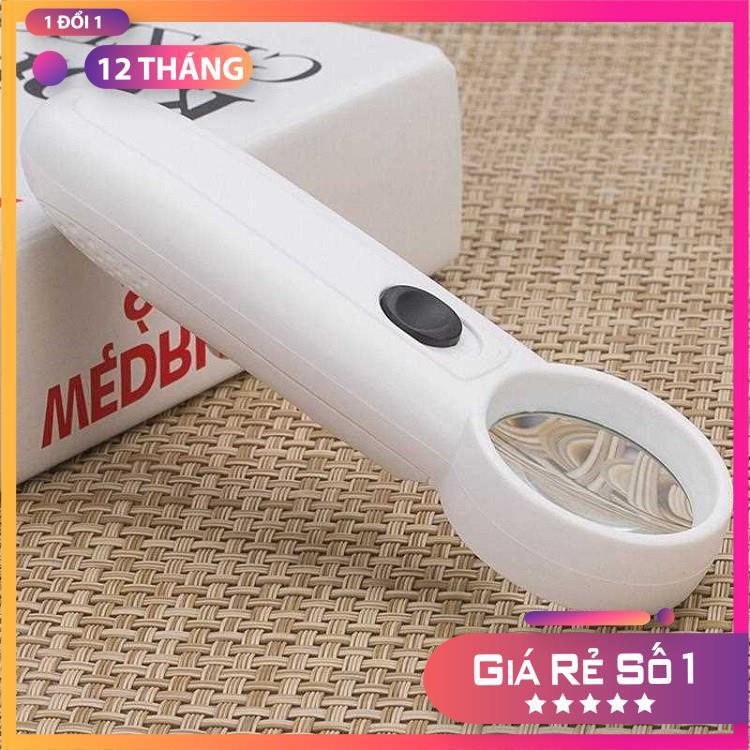 Kính lúp cầm tay ️️ Kính lúp 15X có đèn siêu nét MB6B-2