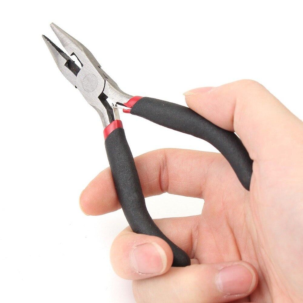 5Pcs Mini Jewellery Plier Cutter Round Bent Nose Beading Making Design Tool Kit