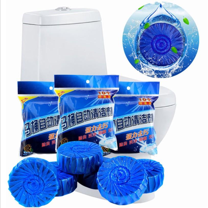 Combo 10 Viên Thả Bồn Cầu Toilet Diệt kKhuẩn