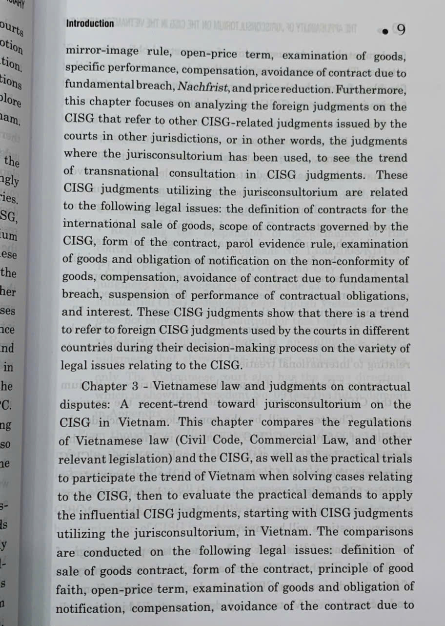 Applicability of jurisconsultorium on the CISG in the Vietnamese judiciary