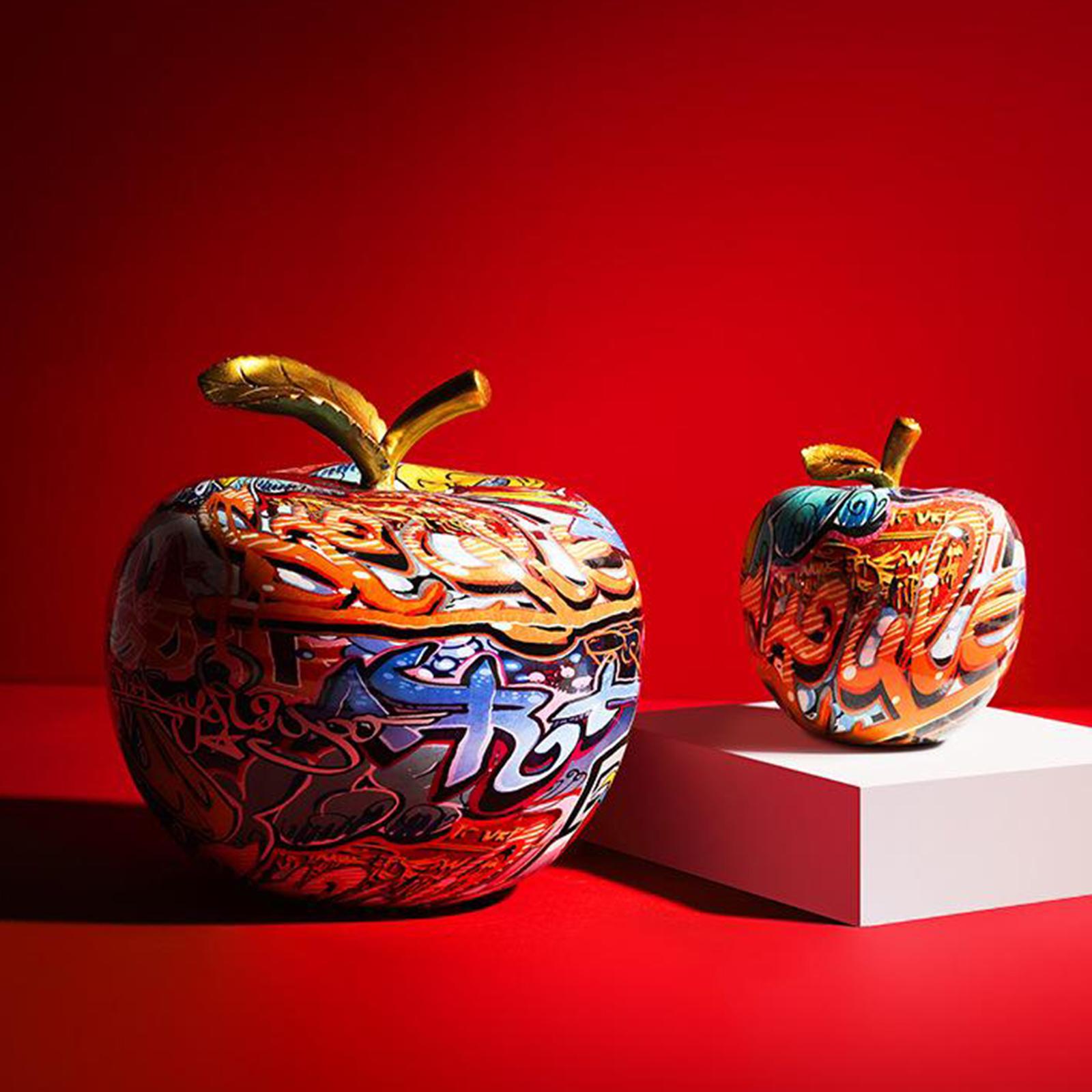 Colorful Figurine Resin Craft Fruits Statue Sculpture