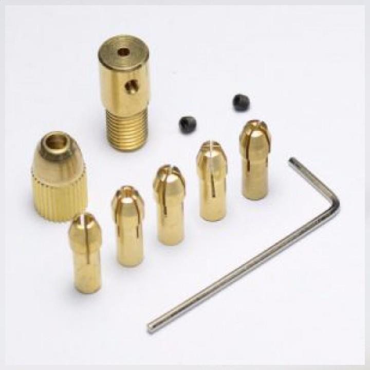 Bộ Đầu Kẹp Mũi Khoan Trục 2mm