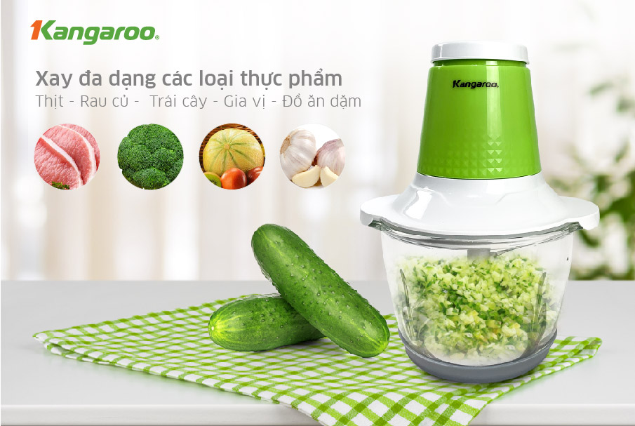 Máy xay thịt Kangaroo KG12T - Hàng chính hãng