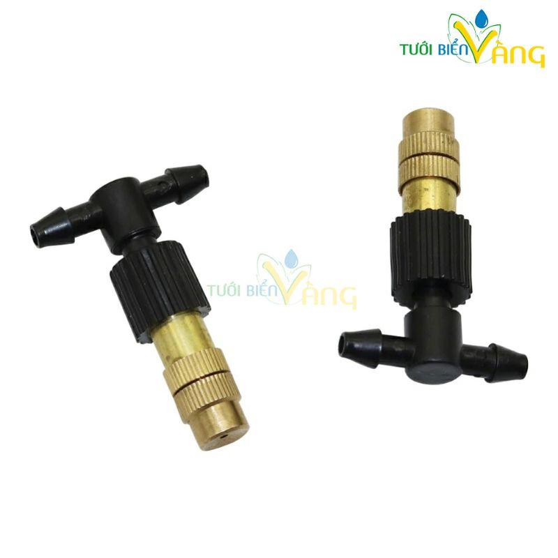 Bộ KIT Phun Sương Tưới Cây 10 Béc Bằng Đồng Cao Cấp Tưới Lan, Cây Cảnh kèm đủ phụ kiện