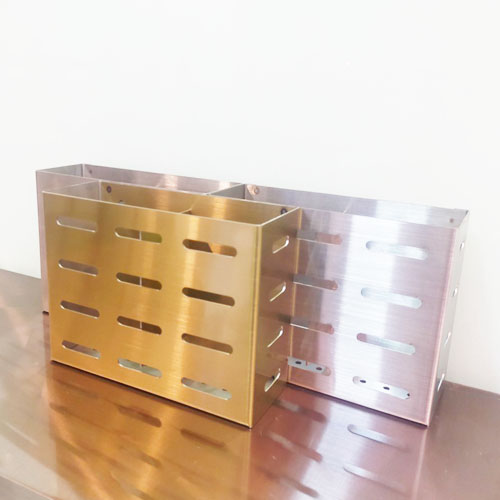 Ống cắm đũa treo tường bằng inox 304 sang trọng 2 ngăn đũa và thìa