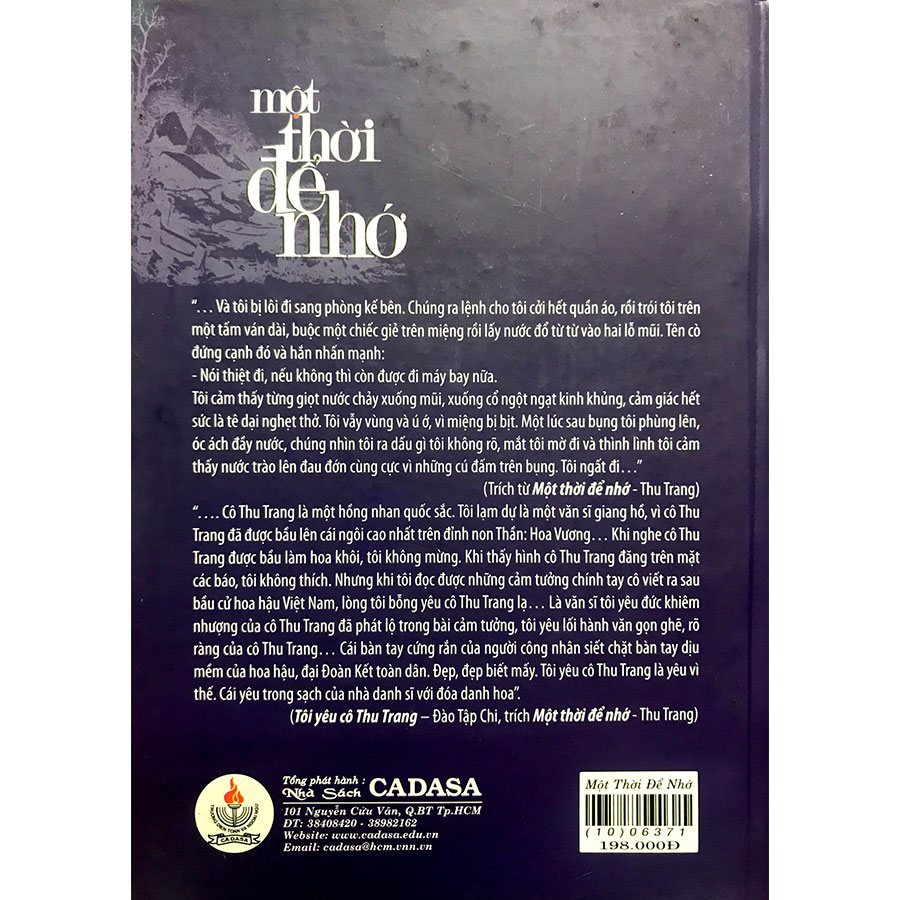 Một thời để nhớ