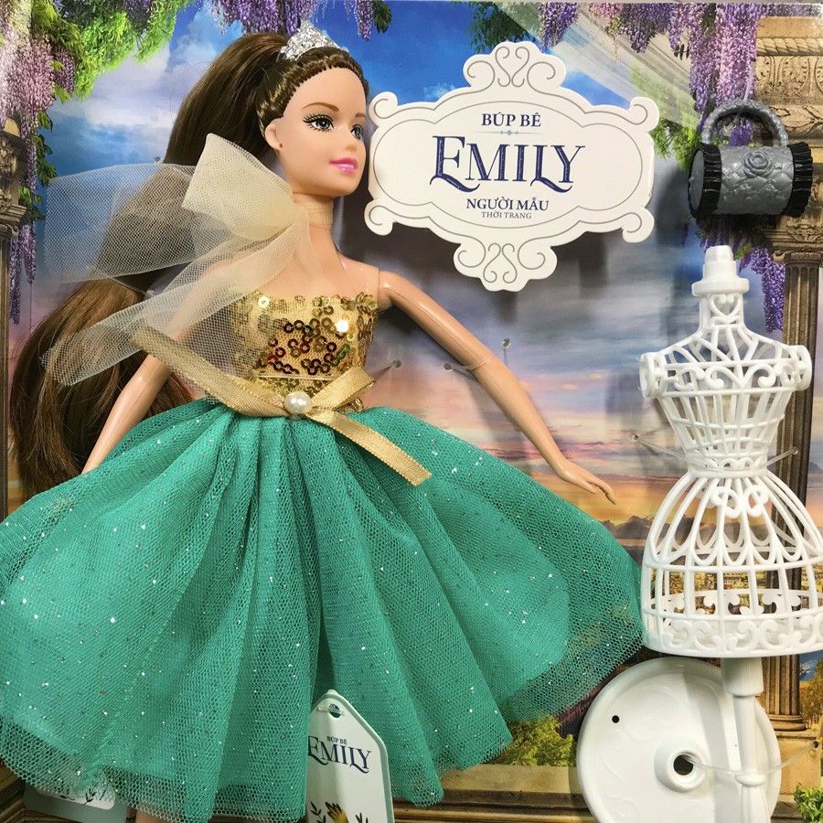 Đồ Chơi Búp Bê Cho Bé - Búp bê Emily - Người mẫu thời trang DK 81030