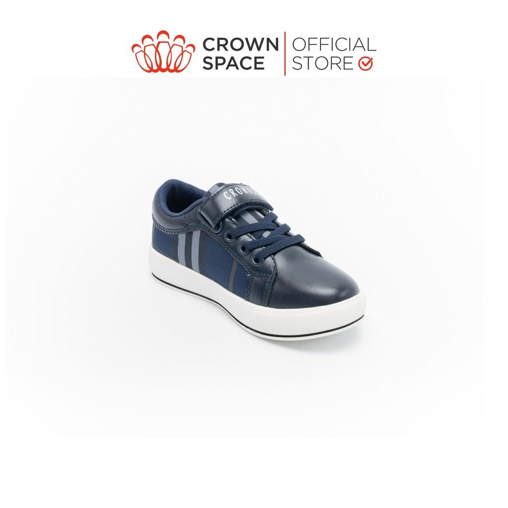 Giày Sneaker Bé Trai Cổ Thấp Chính Hãng Crown Space UK Active Trẻ em Cao Cấp CRUK256