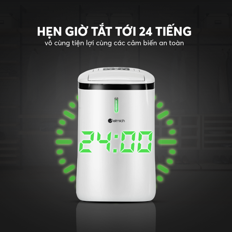 Máy hút ẩm không khí Elmich DE-3923 (Dung Tích 20L - Công suất 390W) - Hàng Chính Hãng