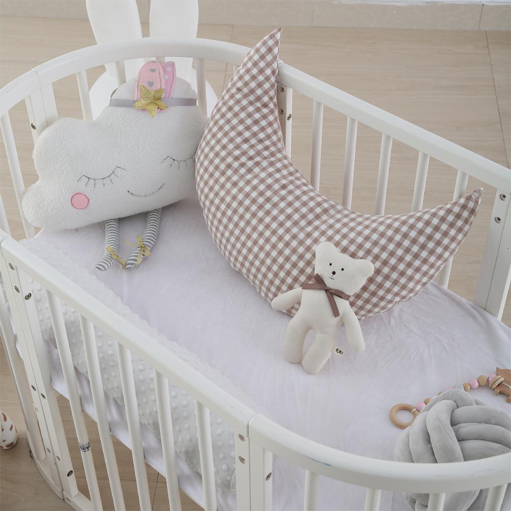 Gối Ngủ Cho Trẻ Sơ Sinh Đạo Cụ Chụp Ảnh Siêu Mềm Mặt Trăng Gối Cho Trẻ Sơ Sinh Hình Định Vị Cho Bé Ngủ Trang Trí Phòng Thu Chụp Hình