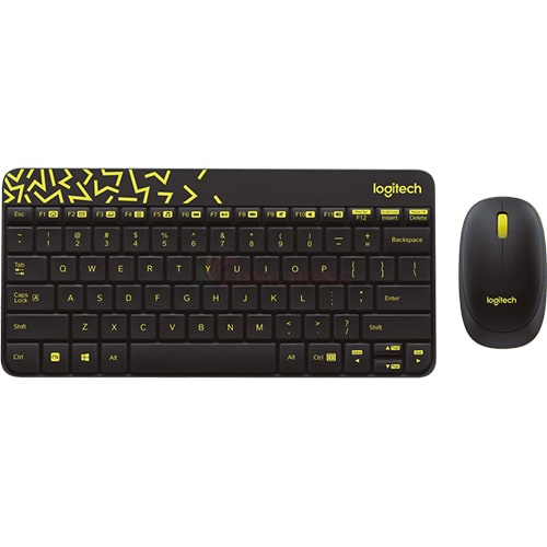 Combo chuột và bàn phím không dây Logitech MK240 - Hàng chính hãng