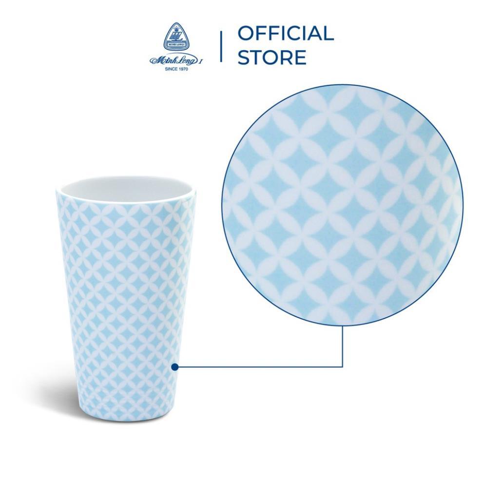 Ly sứ dưỡng sinh Minh Long 0.48 L - nắp ống hút - Penny 2