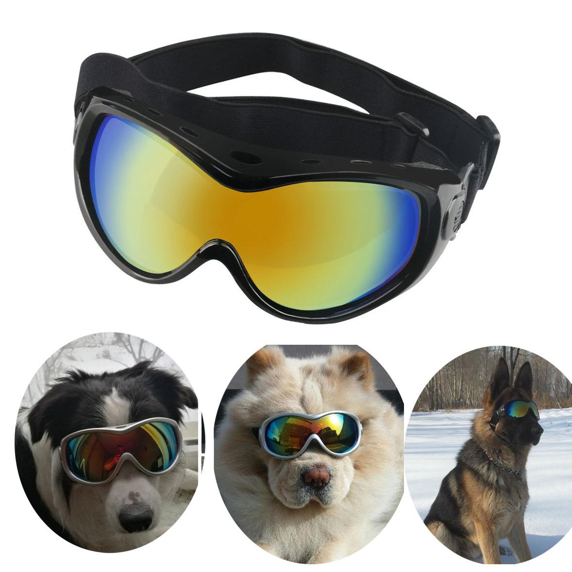 Dog Goggles Dog Sunglasses có thể điều chỉnh dây đeo cho kính râm UV