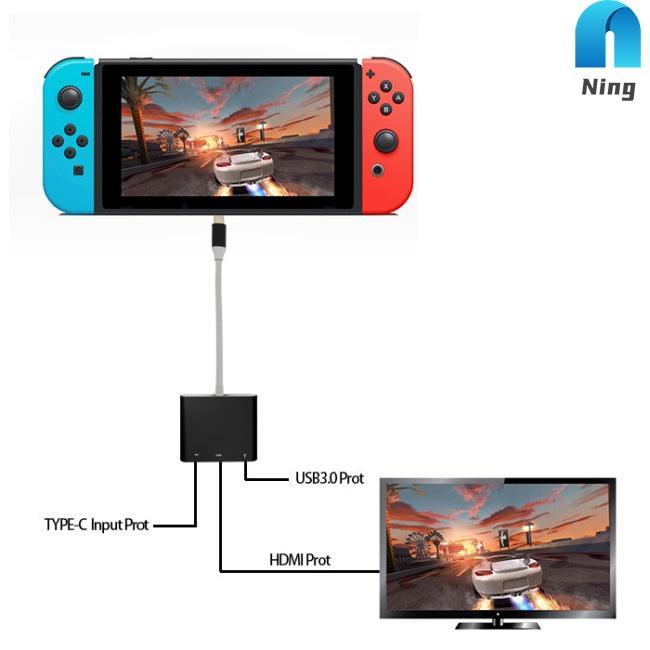 Cáp Chuyển Đổi HDMI Type-C Sang HDMI Cho Máy Chơi Game Nintendo Switch