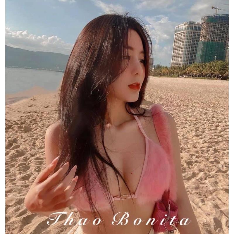 Áo Bikini hồng siêu cute GIAO HOẢ TỐC HCM