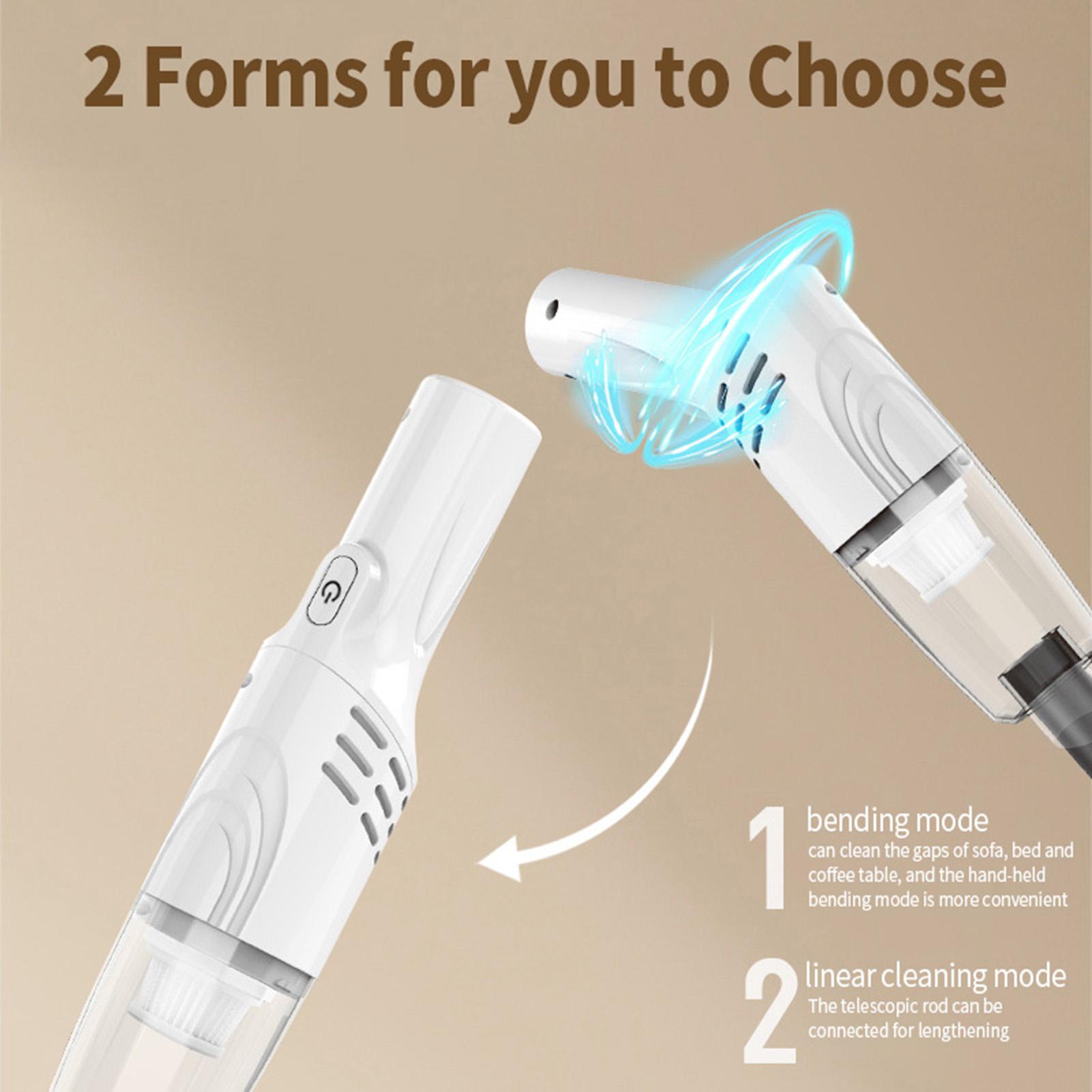Car Vacuum Cleaner Cordless Handheld Car Vacuum Cleaner Powerful Suction with Cleaning Brush for Car Home