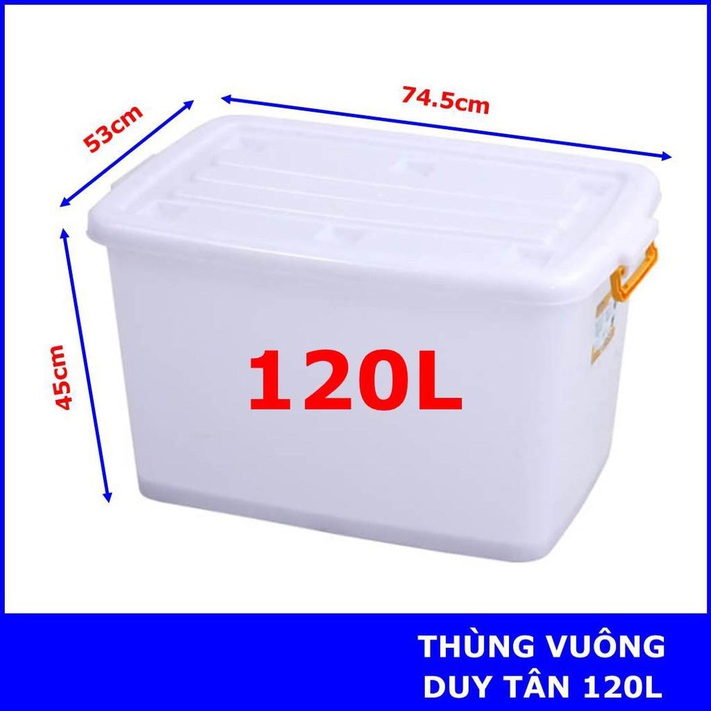 Thùng Nhựa Có Bánh Xe Duy Tân Các Cỡ 120L/140L