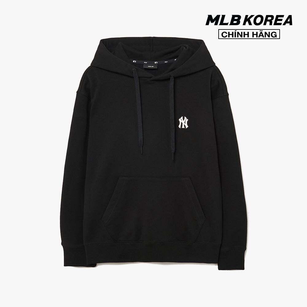 MLB - Áo hoodie unisex tay dài phối mũ Basic Small