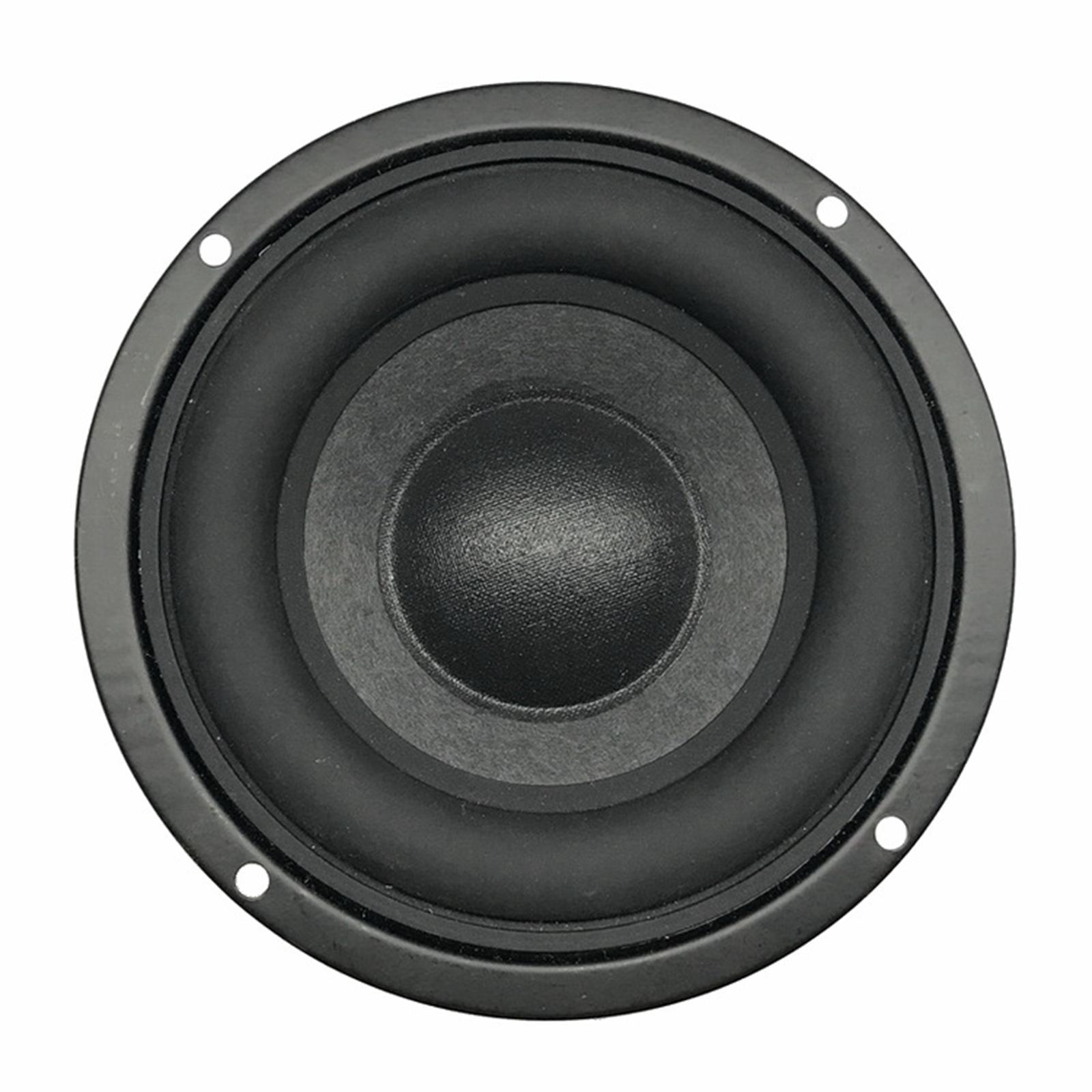 Mini Woofer Subwoofer Speaker Rubber Edge Stereo Low Noise for Car Travel