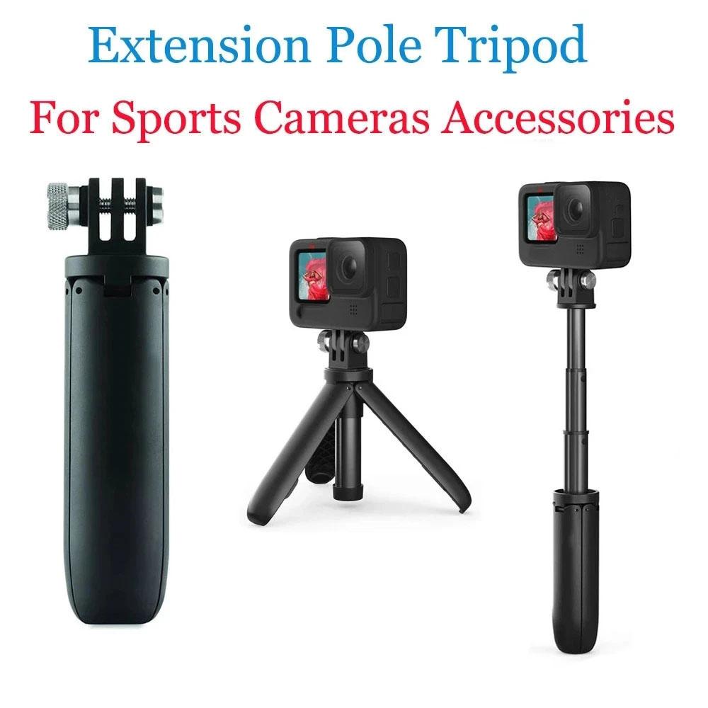 Shorty Mini Extension Cực Tripod cho Gopro Hero 11 10 DJI Osmo Action 3 Insta360 X3 Máy ảnh thể thao Phụ kiện cho Gopro Mount