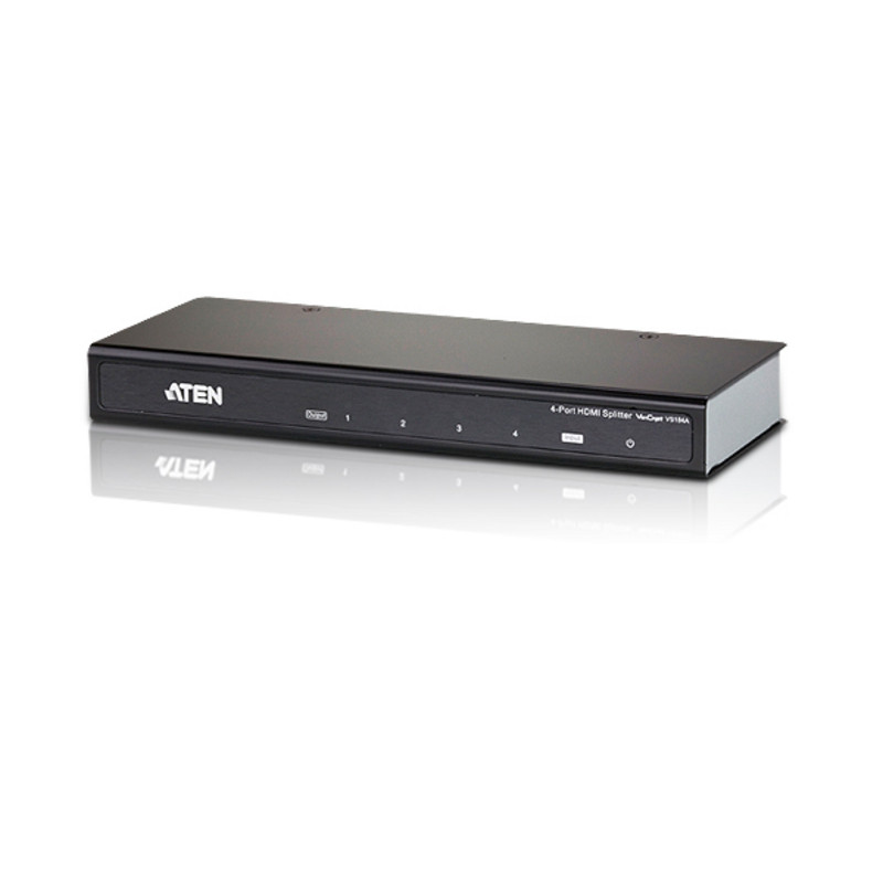 Bộ chia HDMI 1 ra 4 hiển thị 4K - Aten VS184A- Hàng chính hãng