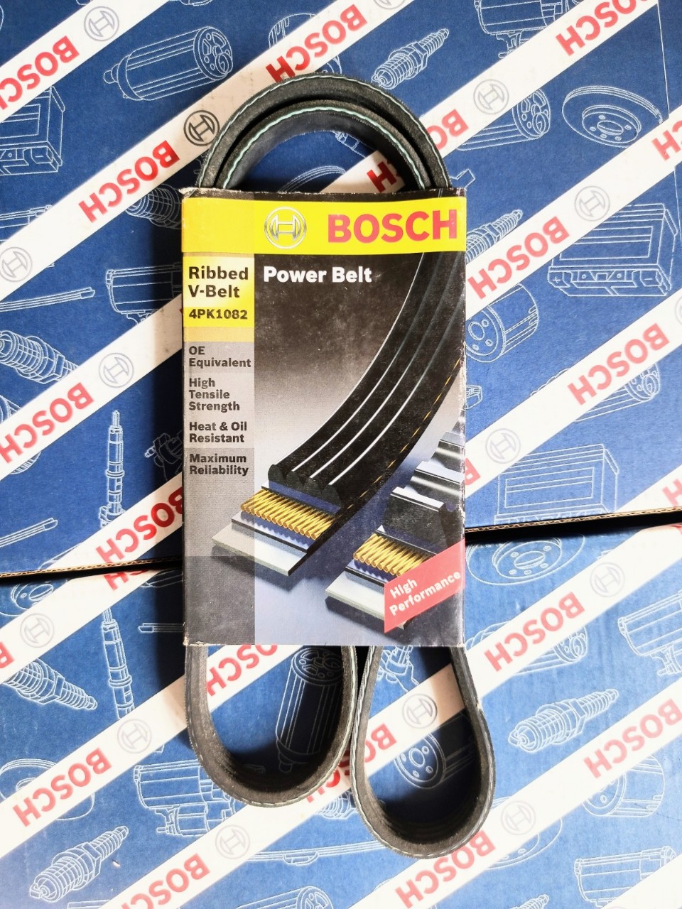 Dây curoa Bosch 4PK1082 - Kia Bongo 3, Hyundai Terracan 3.5 (00-06)