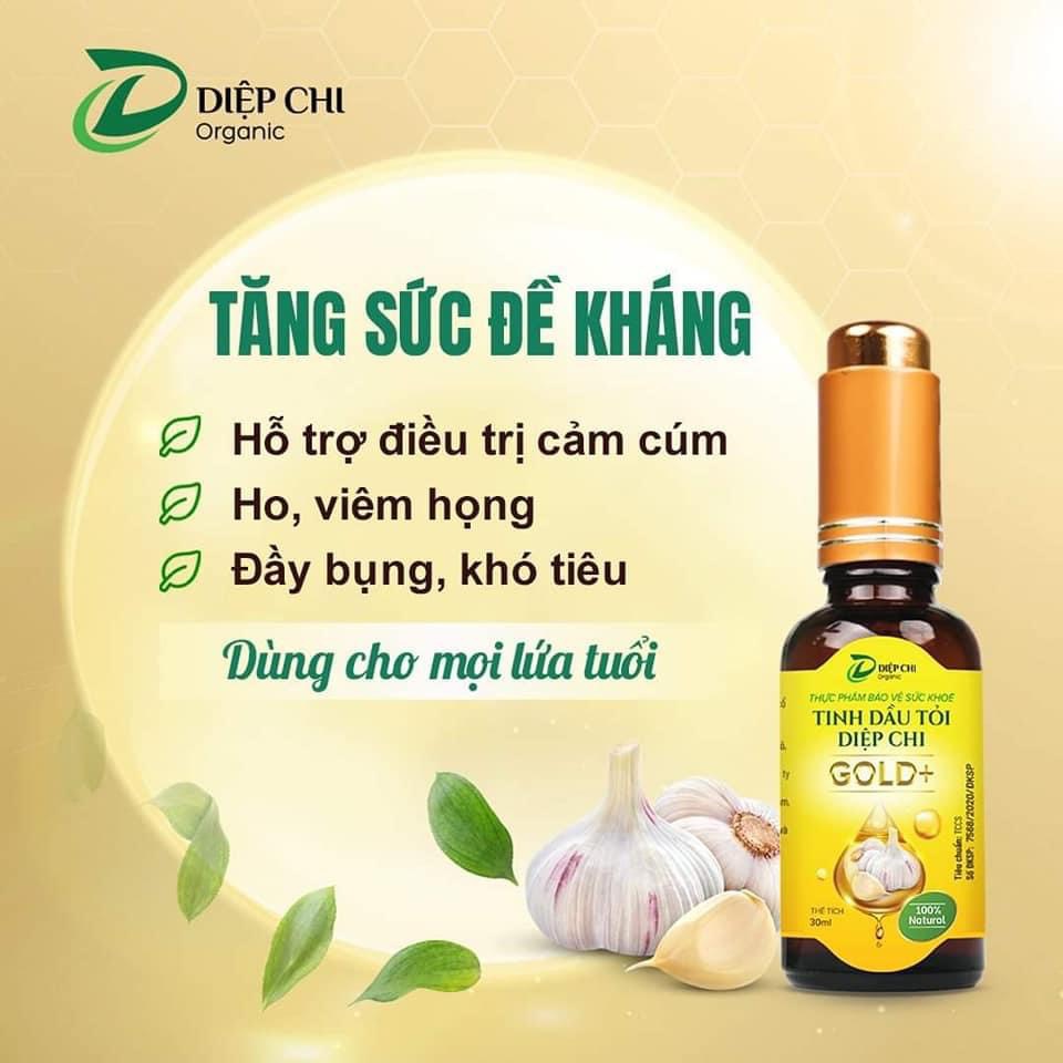 Dầu Tỏi Diệp Chi Gold+(Hàng Chính Hãng )