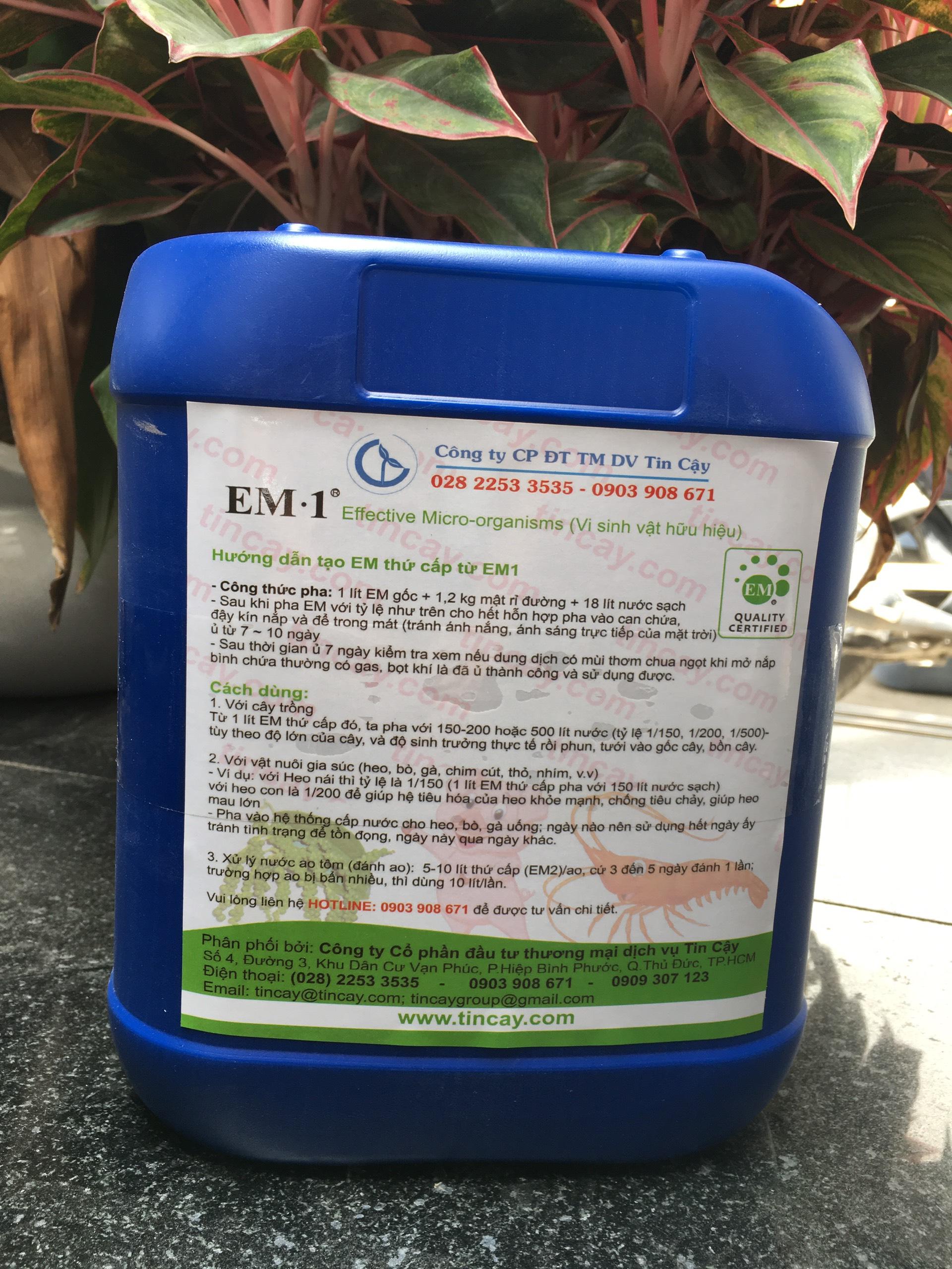 Chế Phẩm Sinh Học EM1 Can 5L