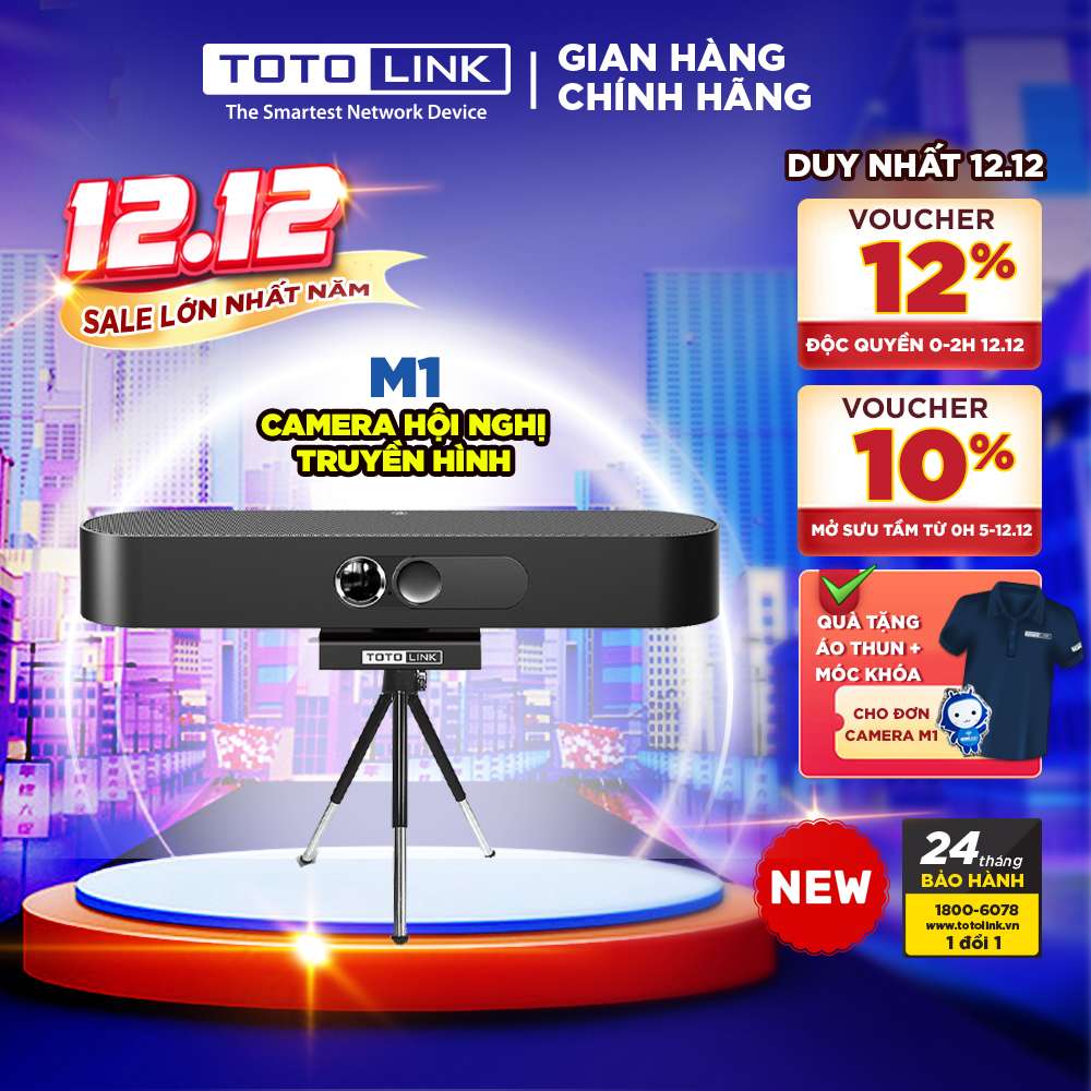 Thiết bị Camera Webcam TOTOLINK M1 dành cho hội nghị