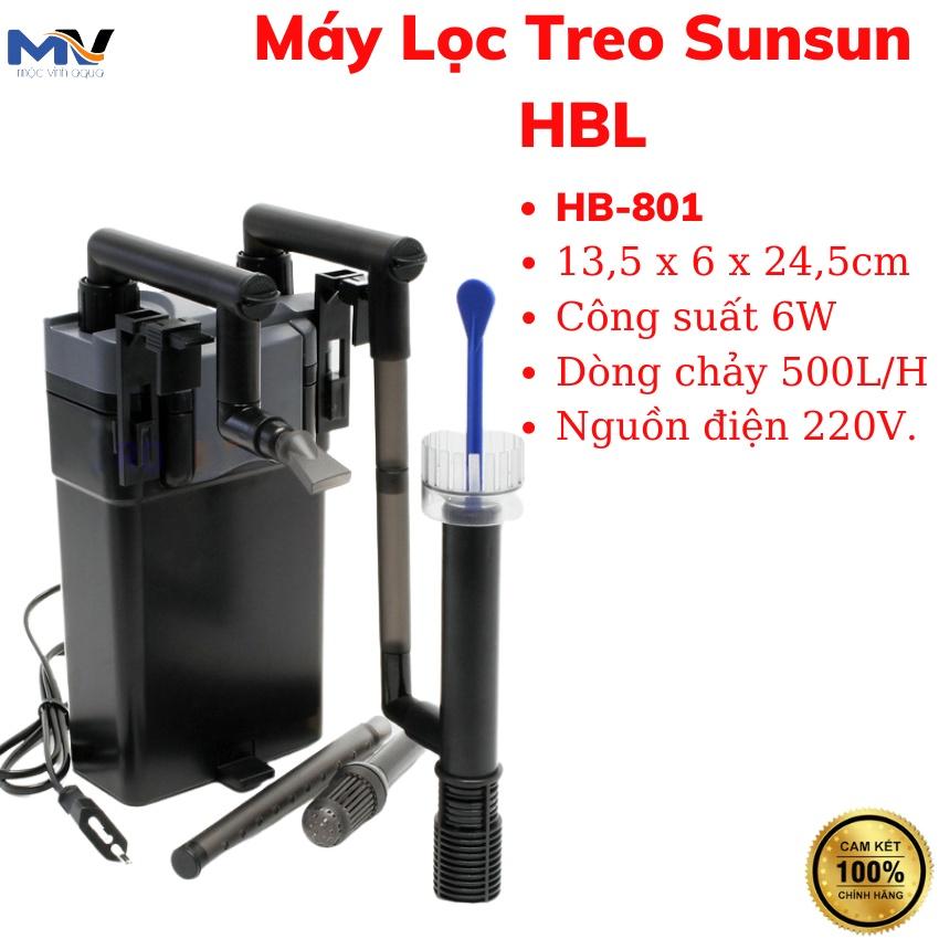 Máy Lọc Treo Sunsun HBL (HBL-801; HBL-802; HBL-803) |CỬA HÀNG CÁ CẢNH VÀ THIẾT BỊ LỌC NƯỚC HỒ CÁ MỘC