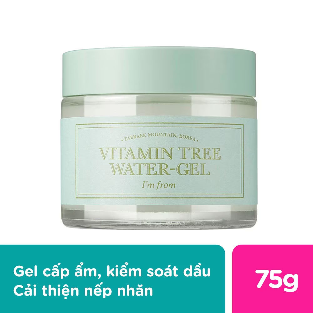 Kem Dưỡng I'm From Dưỡng Ẩm Và Kiểm Soát Dầu Vitamin Tree Water-Gel 75g