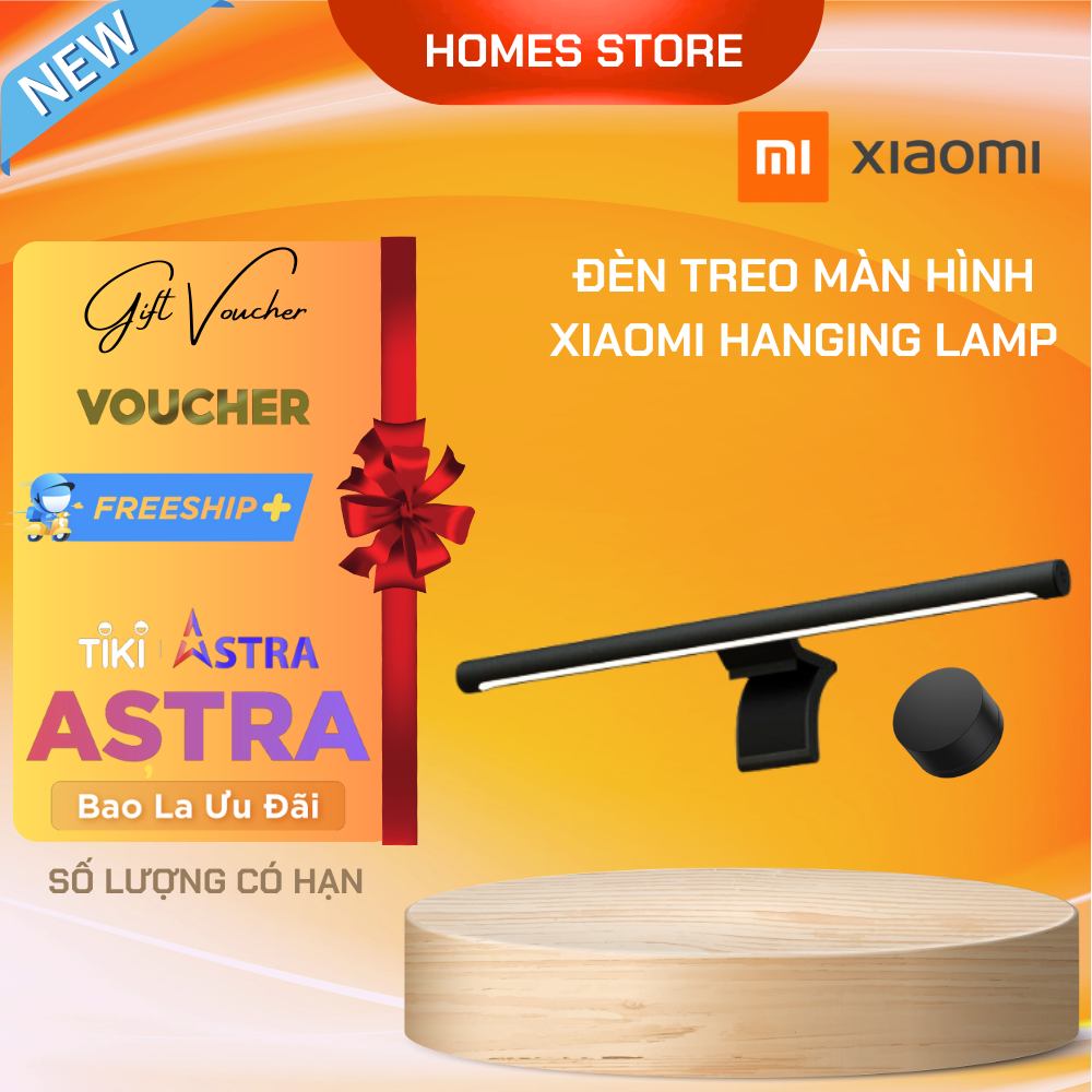 Đèn Treo Màn Hình XIAOMI Mijia Display Hanging Lamp, Điều Chỉnh Ánh Sáng Bảo Vệ Mắt, Nhiều Chế Độ Ánh Sáng, Kết Nối App - Hàng Chính Hãng