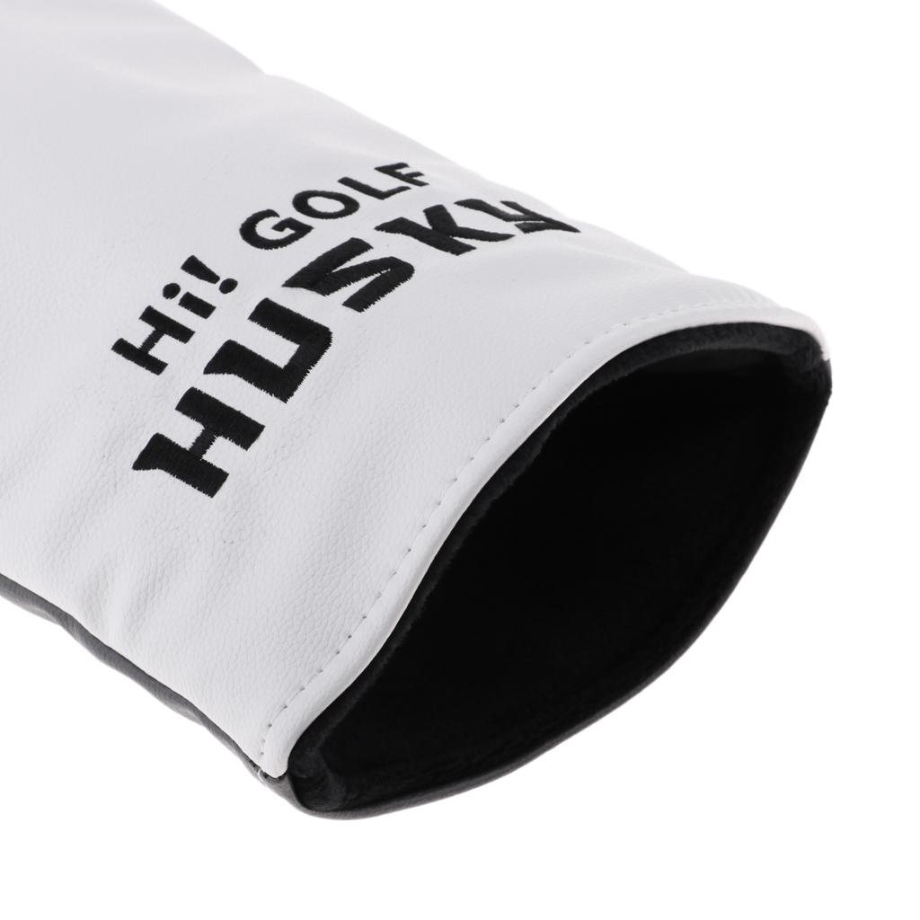 Golf Head Covers Headcover Driver Fairway Wood Covers Set with Dog Pattern