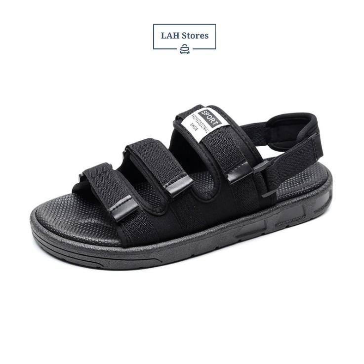 Dép sandal nữ phong cách Unisex LAH STORES. Vải bố siêu chắc chắn. Quai hậu rời siêu chất. DSNU09