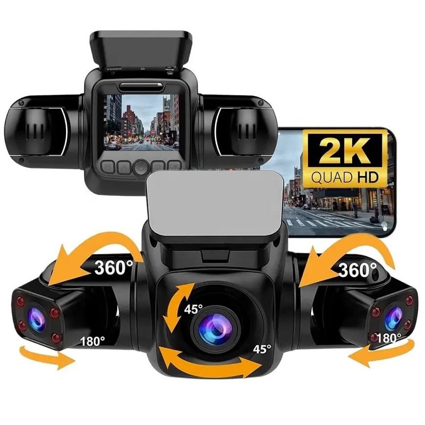 Camera hành trình 3 ống kính siêu nét 2K, cảm biến Sony