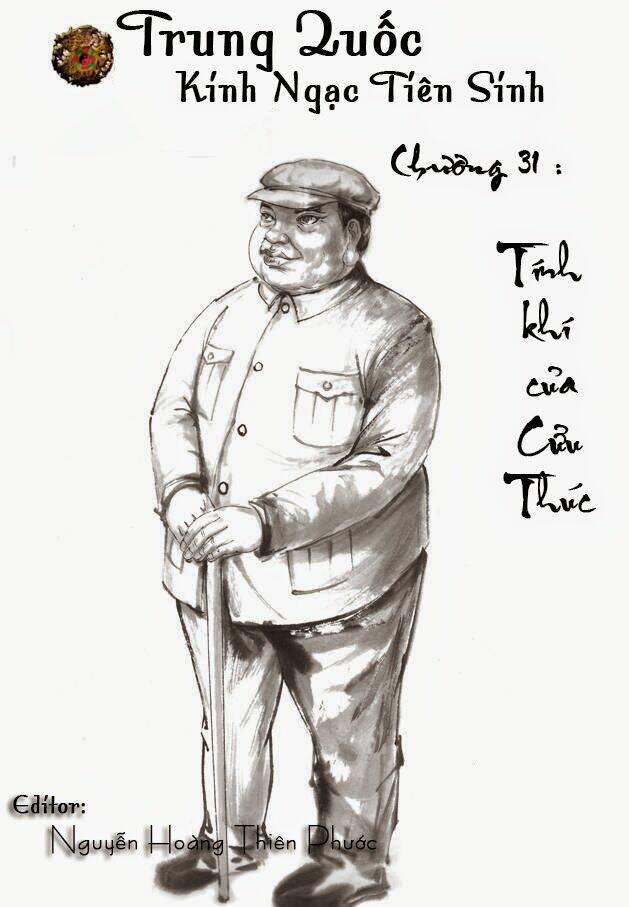 trung quốc kinh ngạc tiên sinh chapter 31 1