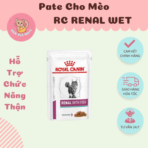 Royal Canin Renal Wet Feine - Thức Ăn Ướt Cho Mèo Bị Thận