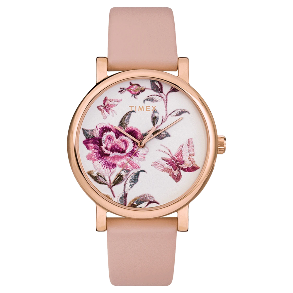 Đồng hồ Nữ Timex Full Bloom 38mm TW2U19300 - Chính Hãng