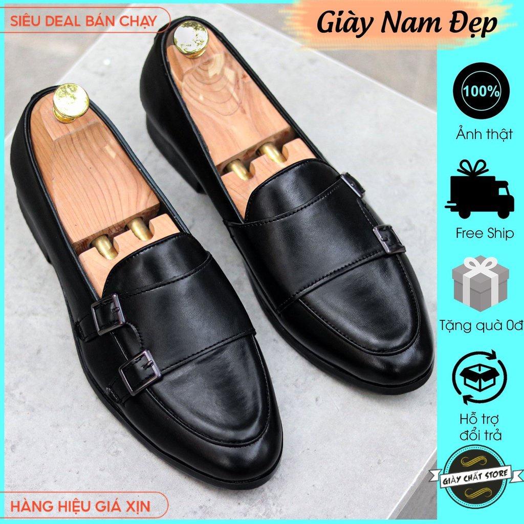 Giày lười nam giá rẻ da trơn giày da nam hàn quốc - L191