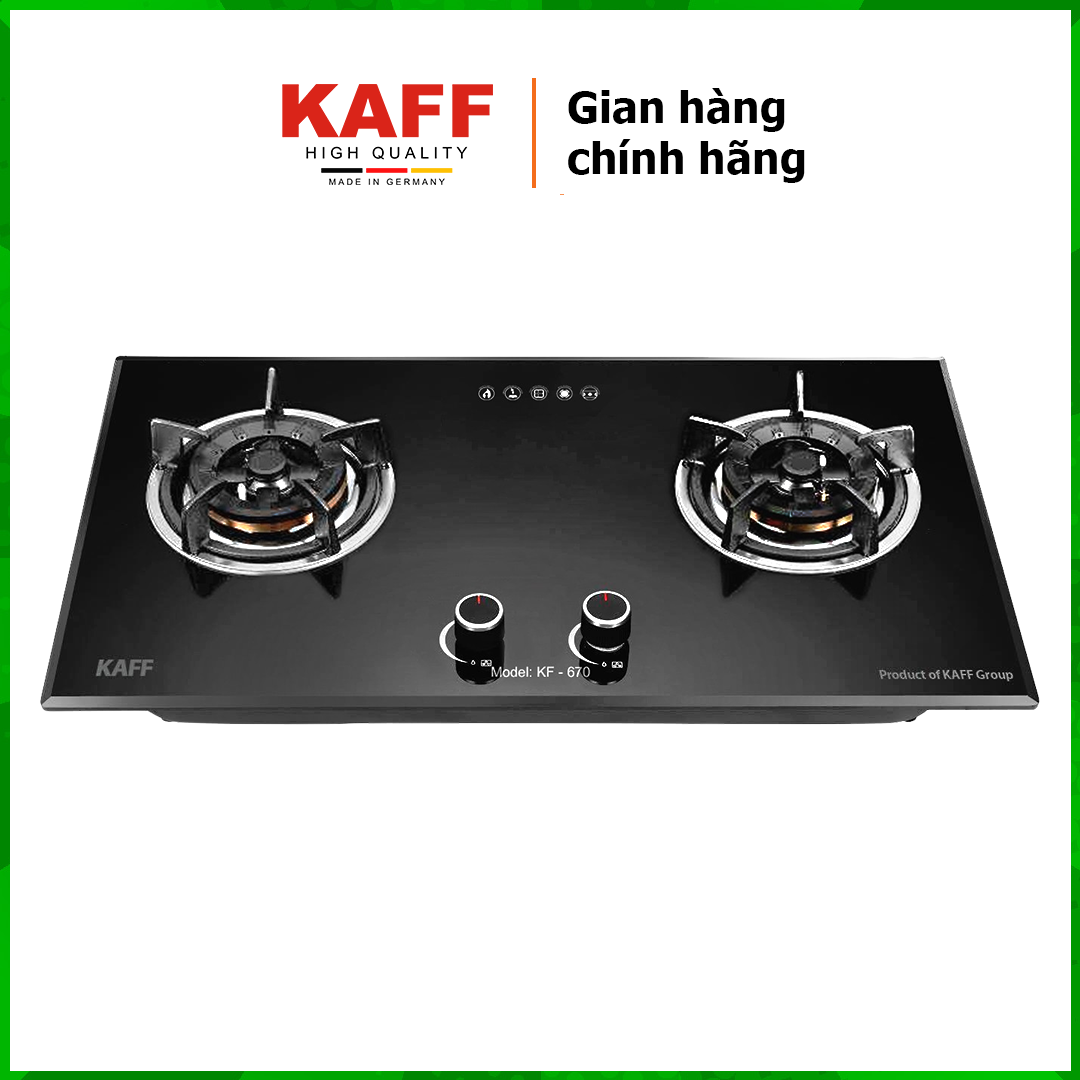 Bếp gas âm đôi KAFF KF-670 - Sản phẩm chính hãng