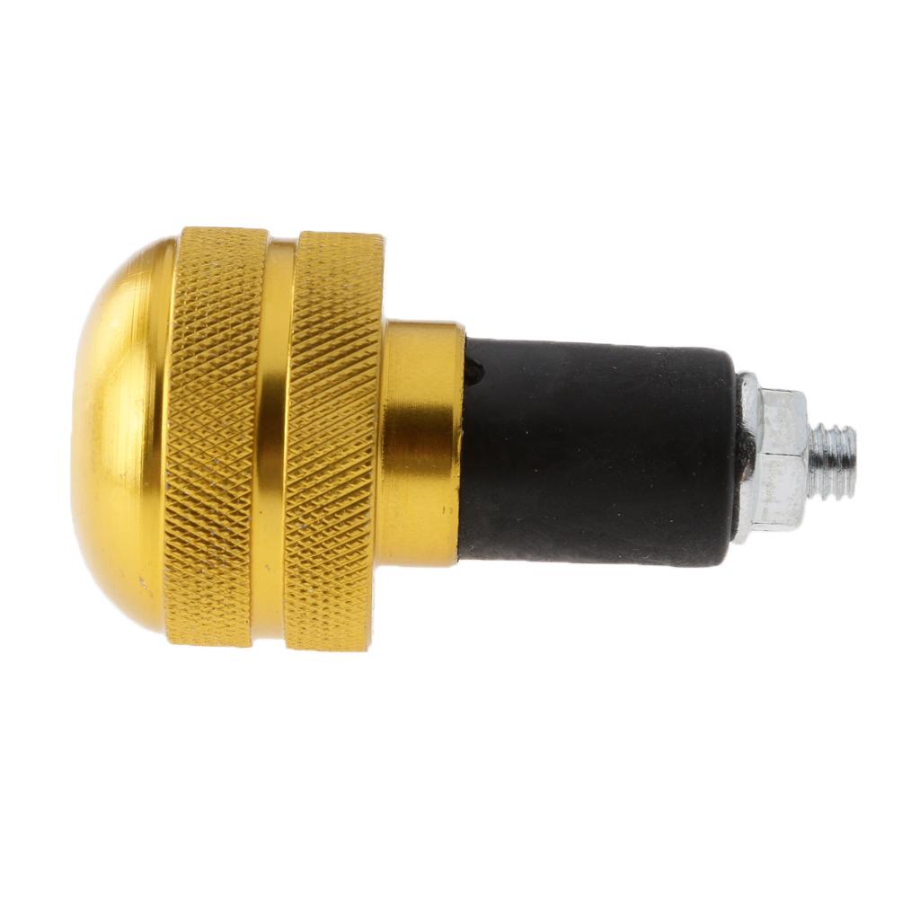 Motorcycle Handlebar Hand Grip Bar Ends Plug Slider For Yamaha