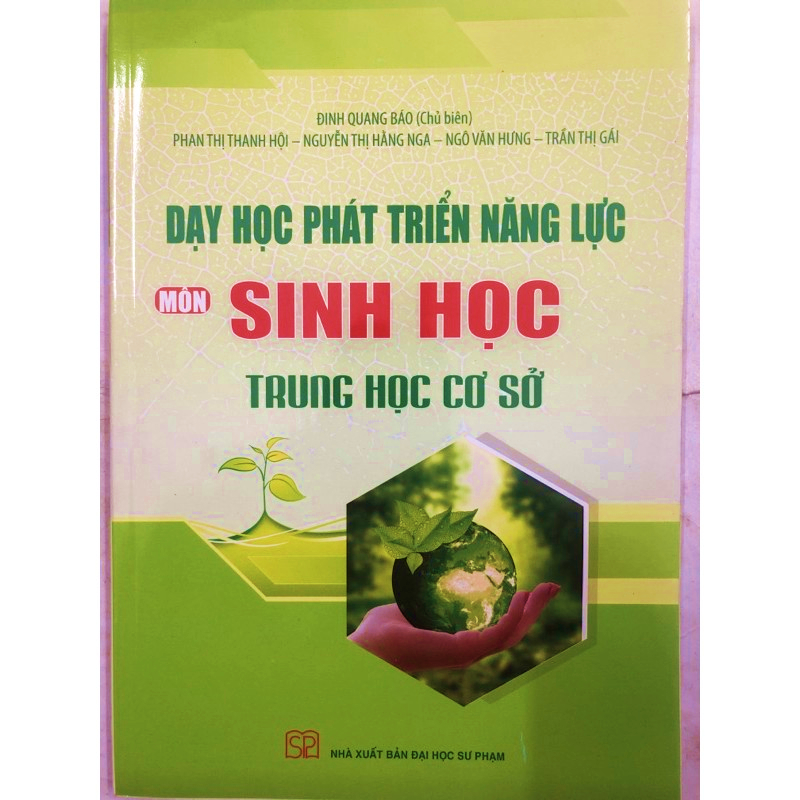 Sách - Dạy học phát triển năng lực môn Sinh Học - Trung học cơ sở