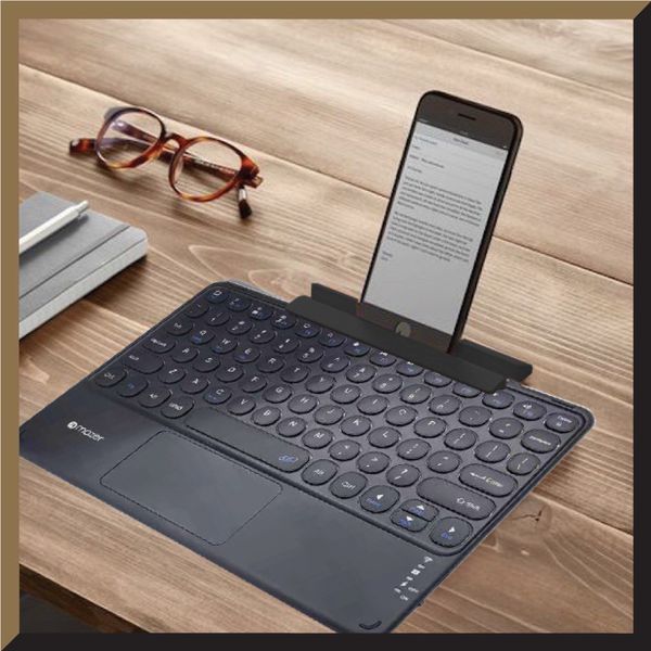 Bàn phím bluetooth 5.0 Mazer Infinite Ultra Portable tích hợp Trackpad -hàng chính hãng