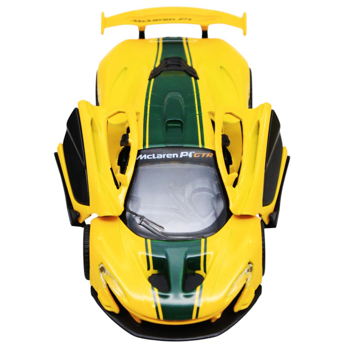 Đồ Chơi Mô Hình Xe Mclaren P1 GTR - Vecto VT67362/YL - Màu Vàng
