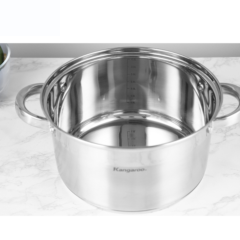 Nồi Inox 5 Đáy Kangaroo KG876L - 24cm