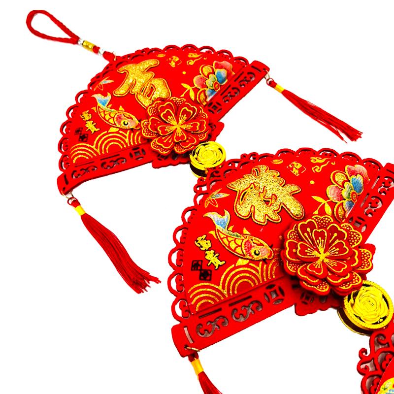 Dây Treo Hình Quạt Trang Trí Tết