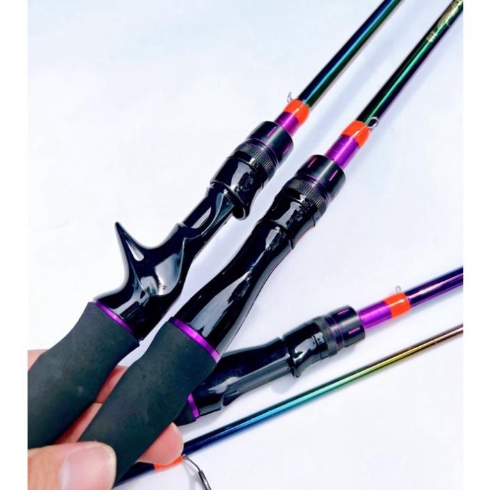 (sale)  Cần câu lure máy đứng + ngang CARON TITAN (DAIWA) - đại hạ giá