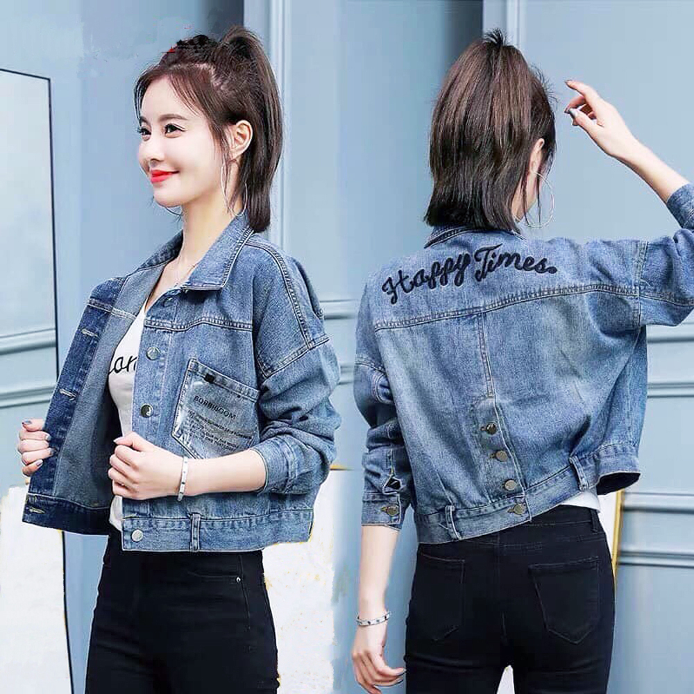 Áo Khoác Jeans Nữ