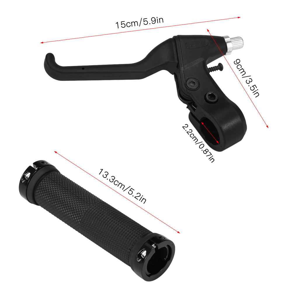 2 Tay Lái Và Cần Phanh Chống Trượt Cho Xe Đạp MTB