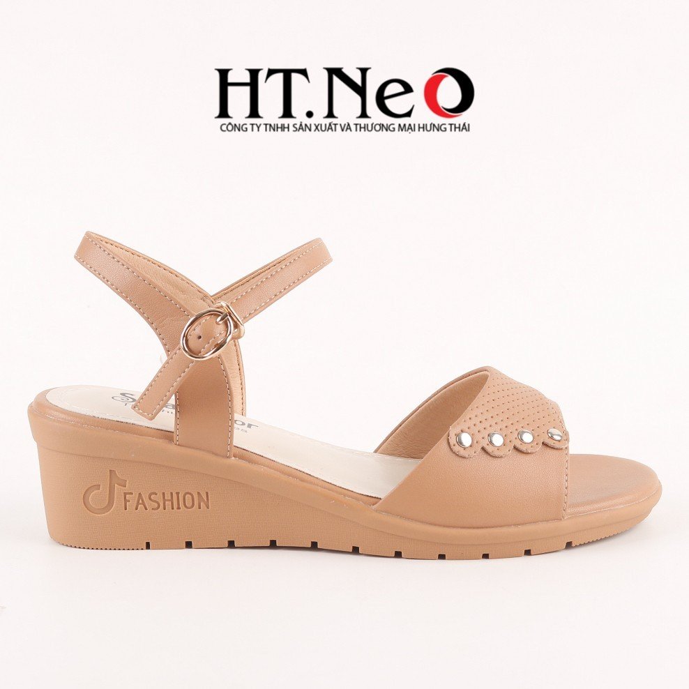 Sandal nữ, dép sandal quai hậu đế xuồng 5p thiết kế với họa tiết đơn giản, màu sắc dễ phối đồ, chất liệu da, dép đi nhẹ, êm chân, thoải mái SDN212